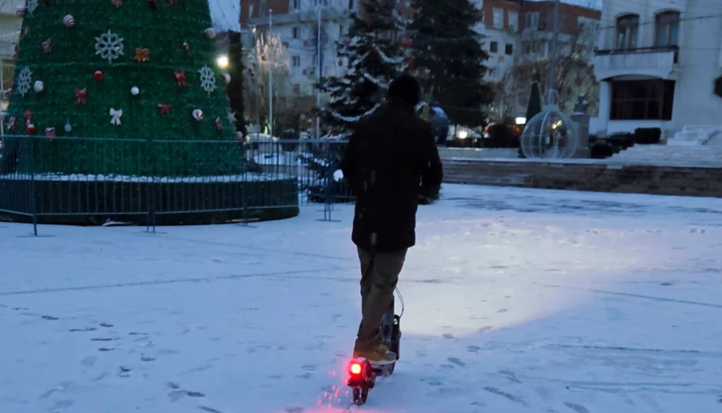 trotineta electrica iarna